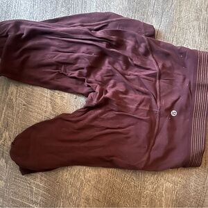 lululemon athletica Kids Maroon Leggings